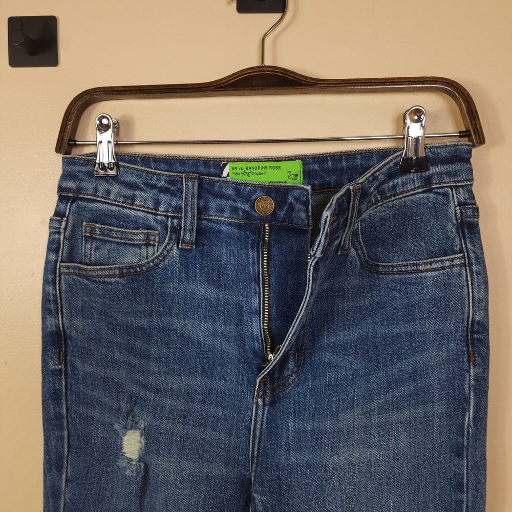 Sandrine Rose X Free People Super Flare in Indigo Size 26 - Picture 9 of 12